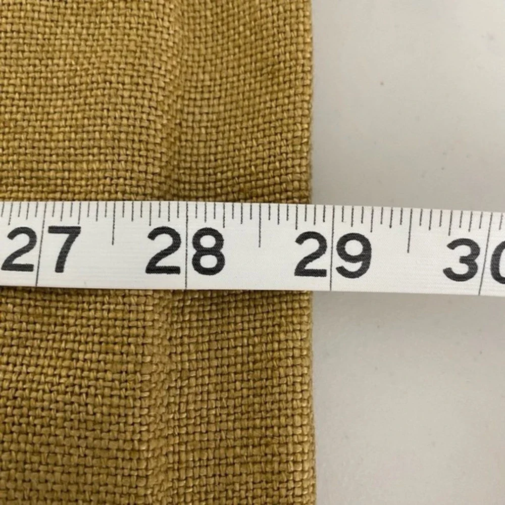 Vtg‎ Legacy 100% Linen Pillow Sham Open Weave Rustic Natural Luxury Zip Closure